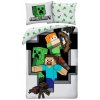 Detská posteľná bielizeň Minecraft 140 x 200 cm Halantex 100 % bavlna Steve Alex Detská posteľná bielizeň Minecraft 140 x 200 cm Halantex 100 % bavlna Steve Alex