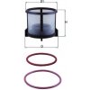 Palivový filter MAHLE KX 72D2 Palivový filter MAHLE KX 72D2