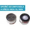 Úsporný perlátor pro umyvadla a dřezy, M24, průtok 6 l/min (spořič vody) - SURPANshop.cz Úsporný perlátor pro umyvadla a dřezy, M24, průtok 6 l/min (spořič vody) - SURPANshop.cz
