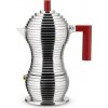 Alessi Percolator Pulcina - MDL02/3 R - červená - 3 šálky - Michele De Lucchi Alessi Percolator Pulcina - MDL02/3 R - červená - 3 šálky - Michele De Lucchi