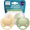 Ortodontický cumlík Philips Avent, symetrický silikón, 6 m + Ortodontický cumlík Philips Avent, symetrický silikón, 6 m +