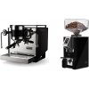 Rocket Espresso Bicocca, black + Eureka Mignon Specialita Compatto, CR black Rocket Espresso Bicocca, black + Eureka Mignon Specialita Compatto, CR black