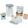 Drevená kúpelňa Dovetail Bathroom Set Tender Leaf Toys 6-dielna sada s komplet vybavením a doplnkami Drevená kúpelňa Dovetail Bathroom Set Tender Leaf Toys 6-dielna sada s komplet vybavením a doplnkami