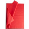 Hodvábny papier 50 x 70 cm červená, 26 ks Hodvábny papier 50 x 70 cm červená, 26 ks