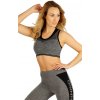 Litex Dámska športova podprsenka 9B040 tmavo šedé melé M Litex Dámska športova podprsenka 9B040 tmavo šedé melé M