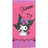 Carbotex Bavlnená froté osuška 70x140 cm - Kuromi Roztomilá Rebelka Carbotex Bavlnená froté osuška 70x140 cm - Kuromi Roztomilá Rebelka