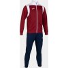 Joma Tréningová súprava TRACKSUIT CHAMPIONSHIP V BURGUNDY-WHITE Veľkosť: 6XS Joma Tréningová súprava TRACKSUIT CHAMPIONSHIP V BURGUNDY-WHITE Veľkosť: 6XS