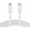 BELKIN BOOST Charge odolný nabíjací a dátový kábel USB-C/USB-C na iPhone/iPad/MacBook/AirPods - 2 m - biely CAB003bt2MWH - možnosť vrátiť tovar ZADARMO do 30tich dní BELKIN BOOST Charge odolný nabíjací a dátový kábel USB-C/USB-C na iPhone/iPad/MacBook/AirPods - 2 m - biely CAB003bt2MWH - možnosť vrátiť tovar ZADARMO do 30tich dní