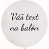Svet balonku Balón s textom Biely 80 cm