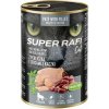 Super Rafi Cat Sterilised P&F Guinea fowl and Duck hearts 400 g Super Rafi Cat Sterilised P&F Guinea fowl and Duck hearts 400 g