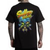 tričko hardcore SULLEN SLIME BADGE Čierna tričko hardcore SULLEN SLIME BADGE Čierna