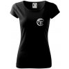Volejbal lopta prso - Dámske tričko Pure - M ( Čierna ) Volejbal lopta prso - Dámske tričko Pure - M ( Čierna )