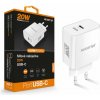 Chytrá síťová nabíječka ALIGATOR Power Delivery 20W, USB-C, bílá (CHPD0010) Chytrá síťová nabíječka ALIGATOR Power Delivery 20W, USB-C, bílá (CHPD0010)