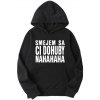 Frayer Flexking mikina Smejem Sa Ci Dohuby NAHAHAHA Čierna