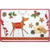 Toro Vianočné plastové prestieranie sob 28x43cm Toro Vianočné plastové prestieranie sob 28x43cm