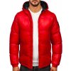 Červená pánska prešívaná zimná bunda Bolf 5M3198 Červená pánska prešívaná zimná bunda Bolf 5M3198