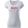 Cycling ekg - Dámske tričko Pure - L ( Svetlosivý melír ) Cycling ekg - Dámske tričko Pure - L ( Svetlosivý melír )