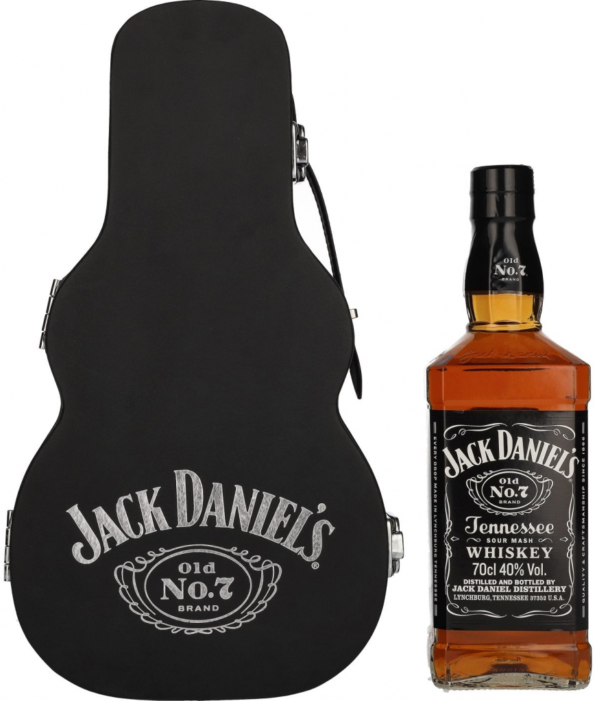 Jack Daniel\'s Gitara 40% 0,7 l (kazeta)