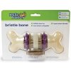 Busy Buddy Hryzátko Bristle Bone s vstavanými prsteňmi na občerstvenie Busy Buddy Hryzátko Bristle Bone s vstavanými prsteňmi na občerstvenie
