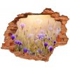 Fototapeta diera na stenu 3D Poľné kvety 90x70 cm Fototapeta diera na stenu 3D Poľné kvety 90x70 cm