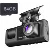 KAMERA SAMOCHODOWA HD REJESTRATOR JAZDY+64GB PAMIĘCI KARTA KAMERA SAMOCHODOWA HD REJESTRATOR JAZDY+64GB PAMIĘCI KARTA