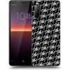 Picasee silikónový čierny obal pre Sony Xperia 10 II - Separ - White On Black 2 Picasee silikónový čierny obal pre Sony Xperia 10 II - Separ - White On Black 2