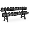 ZIVA XP 10 Pair Dumbbell Rack with Saddles dvojradový stojan na 10 párov jednoručiek