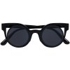 Sunmania Čierne retro slnečné okuliare Sunmania Čierne retro slnečné okuliare