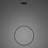 Altavola Design Ledowe Okręgi závesné svietidlo 1x43 W čierna LA073/X_80_in_4k_43W_black Altavola Design Ledowe Okręgi závesné svietidlo 1x43 W čierna LA073/X_80_in_4k_43W_black