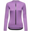 GORE Cyklistický dres s dlhým rukávom letný - SPINSHIFT - fialová GORE Cyklistický dres s dlhým rukávom letný - SPINSHIFT - fialová