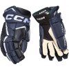 Hokejové rukavice CCM JetSpeed FTWomen Navy/White Senior 14 palcov Hokejové rukavice CCM JetSpeed FTWomen Navy/White Senior 14 palcov