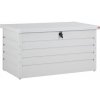 Gardebruk Metalbox 385 l 120 x 62 x 63 cm šedá 108581 Gardebruk Metalbox 385 l 120 x 62 x 63 cm šedá 108581