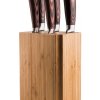 G21 Sada nožů Gourmet Nature 5 ks + bambusový blok 6002218 | cena za ks G21 Sada nožů Gourmet Nature 5 ks + bambusový blok 6002218 | cena za ks
