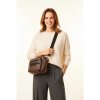 J&L Dámska crossbody kabelka M8083 kávová J&L Dámska crossbody kabelka M8083 kávová