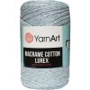 Špagát Macrame Cotton Lurex Svetlo modrá 729 Špagát Macrame Cotton Lurex Svetlo modrá 729