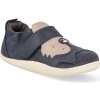 Bobux Barefoot detské topánky Critters Howl Navy tmavo modré