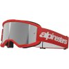 ALPINESTARS okuliare VISION 3 WORDMARK red mirror silver ALPINESTARS okuliare VISION 3 WORDMARK red mirror silver