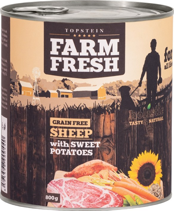 Farm Fresh Sheep with Sweet Potatoes 0,8 kg