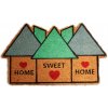 HOME ELEMENTS Rohož z kokosových vlákien, Home sweet home, domčeky, 40x60 cm HOME ELEMENTS Rohož z kokosových vlákien, Home sweet home, domčeky, 40x60 cm