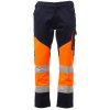 Payper WORKING Reflexné nohavice oranžová/tmavomodrá 2XS Payper WORKING Reflexné nohavice oranžová/tmavomodrá 2XS