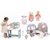 Set bábika v dupačkách v detskom kútiku u lekára Doll Baby Nurse Smoby s opatrovateľským centrom a domček s klokankou a fľaška so spacím vakom Set bábika v dupačkách v detskom kútiku u lekára Doll Baby Nurse Smoby s opatrovateľským centrom a domček s klokankou a fľaška so spacím vakom