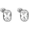 Evolution Group strieborné náušnice perličky s krištálmi Swarovski biely obdĺžnik 31279.1 Evolution Group strieborné náušnice perličky s krištálmi Swarovski biely obdĺžnik 31279.1