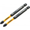 DeWALT Príslušenstvo - Súprava bitov PZ2, 2 ks DT70566T DeWALT Príslušenstvo - Súprava bitov PZ2, 2 ks DT70566T