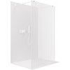 CERANO - Sprchová zástena Walk-in Onyx Duo Ľ/P - 8 mm - hranatá vzpera - biela matná, ryhované sklo - 50x200 cm CERANO - Sprchová zástena Walk-in Onyx Duo Ľ/P - 8 mm - hranatá vzpera - biela matná, ryhované sklo - 50x200 cm