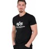Alpha Industries Basic T-Shirt Black tričko pánske čierne Alpha Industries Basic T-Shirt Black tričko pánske čierne