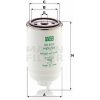 Palivový filter MANN-FILTER WK 842/6 Palivový filter MANN-FILTER WK 842/6