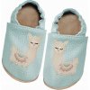 Detské barefoot papuče lama mätové do škôlky semiš 18/19 Detské barefoot papuče lama mätové do škôlky semiš 18/19