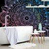 Tapeta Mandala na tmavom pozadí Tapeta Mandala na tmavom pozadí