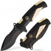 Outdoorový skladací nôž SF 39086 Čierna/Zlatá 9 cm Outdoorový skladací nôž SF 39086 Čierna/Zlatá 9 cm