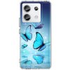 TopQ Image na Xiaomi Redmi Note 13 Pro 5G Modrí motýliky